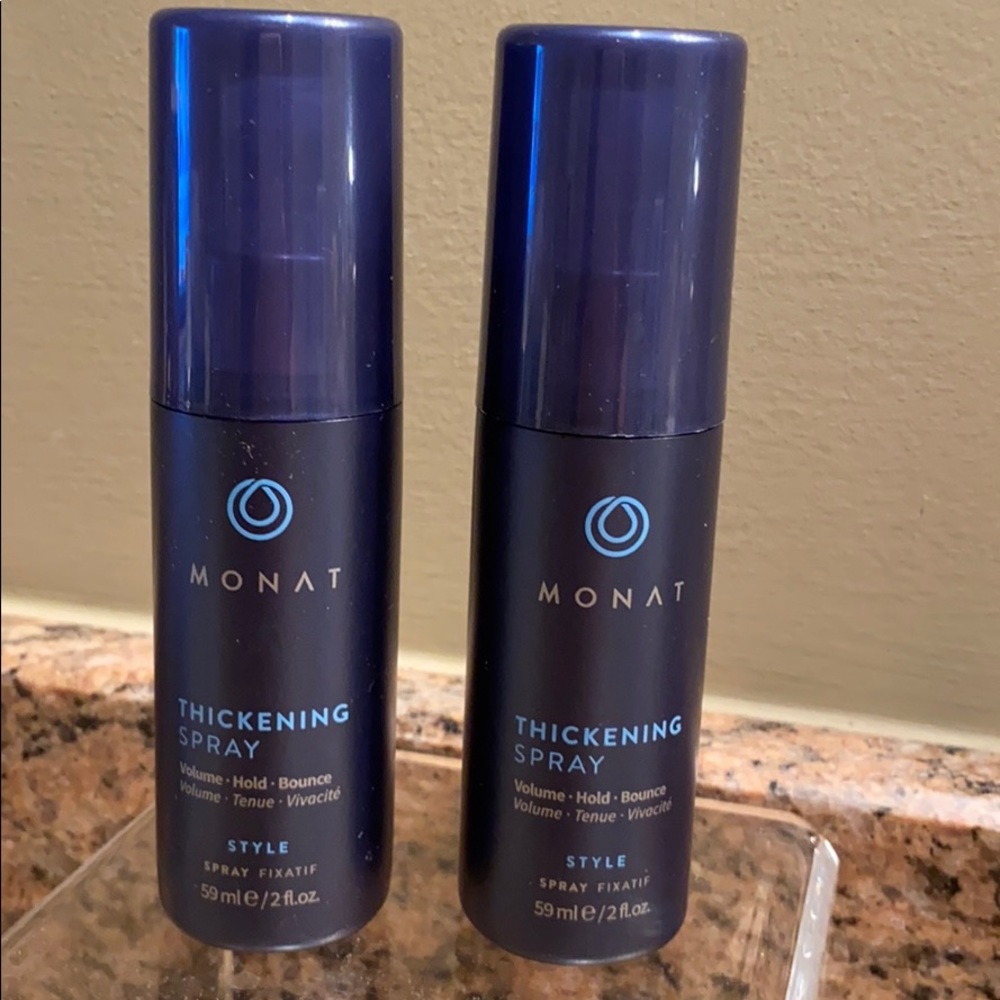 Monat Thickening Spray for Volume-Hold-Bounce x 2